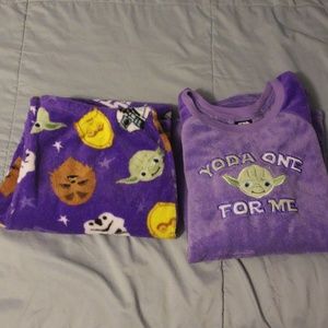 Fuzzy Star Wars PJ set